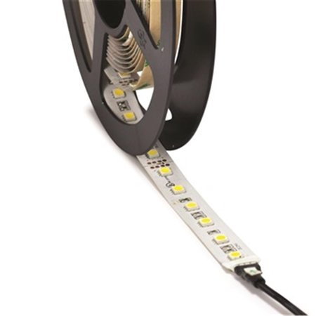 NORA LIGHTING Nora Lighting NUTP5-W16LED927 16 ft. 24V Damp Label Hy-Brite White LED Tape Light Roll; 2700K CCT NUTP5-W16LED927